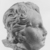 Roman. <em>Child's Head from a Statuette</em>, 17th century C.E. Clay, 4 15/16 × 4 15/16 in. (12.5 × 12.5 cm). Brooklyn Museum, Purchase gift of Robert B. Woodward and Carll H. de Silver, 04.22. Creative Commons-BY (Photo: , CUR.04.22_NegC_print_bw.jpg)