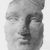 Possibly Greek. <em>Votive Mask</em>, 1000 B.C.E. Terracotta, 6 11/16 × 4 15/16 × 3 9/16 in. (17 × 12.5 × 9 cm). Brooklyn Museum, Purchase gift of Robert B. Woodward and Carll H. de Silver, 04.24. Creative Commons-BY (Photo: , CUR.04.24_NegA_print_bw.jpg)