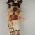 Mau-i (She-we-na (Zuni Pueblo)). <em>Kachina Doll (Gamuna)</em>, late 19th-early 20th century. Wood, pigment, cotton, fur, horse hair, feathers, 14 3/4 x 5 1/4 x 4 in. (37.5 x 13.3 x 10.2 cm). Brooklyn Museum, Museum Expedition 1904, Museum Collection Fund, 04.297.5332. Creative Commons-BY (Photo: Brooklyn Museum, CUR.04.297.5332_front.jpg)