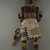 Mau-i (A:shiwi (Zuni Pueblo)). <em>Kachina Doll (Atya)</em>, late 19th-early 20th century. Wood, feathers, hide Brooklyn Museum, Museum Expedition 1904, Museum Collection Fund, 04.297.5343. Creative Commons-BY (Photo: Brooklyn Museum, CUR.04.297.5343_front.jpg)