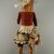 Mau-i (She-we-na (Zuni Pueblo)). <em>Kachina Doll (Hecheleh)</em>, late 19th-early 20th century. Wood, pigment, cotton, 12 3/16 x 4 7/16 x 3 1/16in. (31 x 11.2 x 7.8cm). Brooklyn Museum, Museum Expedition 1904, Museum Collection Fund, 04.297.5344. Creative Commons-BY (Photo: Brooklyn Museum, CUR.04.297.5344_back.jpg)
