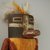 Mau-i (A:shiwi (Zuni Pueblo)). <em>Kachina Doll (Hecheleh)</em>, late 19th-early 20th century. Wood, pigment, cotton, 12 3/16 x 4 7/16 x 3 1/16in. (31 x 11.2 x 7.8cm). Brooklyn Museum, Museum Expedition 1904, Museum Collection Fund, 04.297.5344. Creative Commons-BY (Photo: Brooklyn Museum, CUR.04.297.5344_detail.jpg)