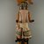 Mau-i (She-we-na (Zuni Pueblo)). <em>Kachina Doll (Panek Pinto)</em>, late 19th-early 20th century. Wood, pigment, feathers, yarn, cotton, 13 3/8 x 4 11/16 x 3 1/16in. (34 x 11.9 x 7.8cm). Brooklyn Museum, Museum Expedition 1904, Museum Collection Fund, 04.297.5348. Creative Commons-BY (Photo: Brooklyn Museum, CUR.04.297.5348_front.jpg)