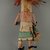 Mau-i (She-we-na (Zuni Pueblo)). <em>Kachina Doll (Tiya Shiloh)</em>, late 19th-early 20th century. Wood, feathers, pigment, cotton,dyed horse hair, wool, 13 3/4 x 6 x 2 13/16in. (35 x 15.2 x 7.2cm). Brooklyn Museum, Museum Expedition 1904, Museum Collection Fund, 04.297.5358. Creative Commons-BY (Photo: Brooklyn Museum, CUR.04.297.5358_back.jpg)