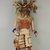 Mau-i (She-we-na (Zuni Pueblo)). <em>Kachina Doll (Wamowa)</em>, late 19th-early 20th century. Wood, pigment, feather, yarn, cotton, fur, hide, 5 3/8 x 3 1/16 x 12 9/16in. (13.7 x 7.8 x 31.9cm). Brooklyn Museum, Museum Expedition 1904, Museum Collection Fund, 04.297.5374. Creative Commons-BY (Photo: Brooklyn Museum, CUR.04.297.5374_front.jpg)