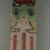 Hopi Pueblo. <em>Kachina Doll (Hon [Bear])</em>, late 19th century. Wood, pigment, fiber, feathers, string, 7 1/2 × 3 3/8 × 7/8 in. (19.1 × 8.6 × 2.2 cm). Brooklyn Museum, Museum Expedition 1904, Museum Collection Fund, 04.297.5545. Creative Commons-BY (Photo: Brooklyn Museum, CUR.04.297.5545_front.jpg)