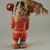 Hopi Pueblo. <em>Kachina Doll (Holi)</em>, late 19th century. Feathers, pigment, wood, string, 4 1/8 x 2 5/8 x 2 3/4in. (10.4 x 6.7 x 7cm). Brooklyn Museum, Museum Expedition 1904, Museum Collection Fund, 04.297.5551. Creative Commons-BY (Photo: Brooklyn Museum, CUR.04.297.5551_back.jpg)