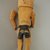 Hopi Pueblo. <em>Kachina Doll (Tsuku)</em>, late 19th century. Wood, paint, 5 3/4 x 1 1/2 in. (3.8 x 5.8 x 14.7 cm). Brooklyn Museum, Museum Expedition 1904, Museum Collection Fund, 04.297.5552. Creative Commons-BY (Photo: Brooklyn Museum, CUR.04.297.5552_back.jpg)