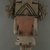 Hopi Pueblo. <em>Kachina Doll (Koa)</em>, late 19th century. Wood, pigment, wool, 8 x 3 1/4 x 2 1/4 in. (20.3 x 8.3 x 5.7 cm). Brooklyn Museum, Museum Expedition 1904, Museum Collection Fund, 04.297.5558. Creative Commons-BY (Photo: Brooklyn Museum, CUR.04.297.5558_front.jpg)