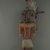 Hopi Pueblo. <em>Kachina Doll (Hoho?)</em>, late 19th century. Wood, feathers, wool, string, pigment, 8 9/16 × 2 15/16 × 2 5/16 in. (21.7 × 7.5 × 5.9 cm), without feathers. Brooklyn Museum, Museum Expedition 1904, Museum Collection Fund, 04.297.5561. Creative Commons-BY (Photo: Brooklyn Museum, CUR.04.297.5561_front.jpg)