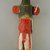 Hopi Pueblo. <em>Kachina Doll (Kwau Agave)</em>, late 19th century. Wood, pigment, feather, 7 1/2 × 3 1/16 × 1 1/2 in. (19.1 × 7.8 × 3.8 cm). Brooklyn Museum, Museum Expedition 1904, Museum Collection Fund, 04.297.5571. Creative Commons-BY (Photo: Brooklyn Museum, CUR.04.297.5571_back.jpg)