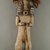 Hopi Pueblo. <em>Kachina  Doll (Kwikwilyaka, Lapukti)</em>, late 19th century. Wood, pigment, string, plant fiber, 8 x 2 in. (20.3 x 5.1 cm). Brooklyn Museum, Museum Expedition 1904, Museum Collection Fund, 04.297.5573. Creative Commons-BY (Photo: Brooklyn Museum, CUR.04.297.5573_front.jpg)