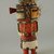 Hopi Pueblo. <em>Kachina Doll (Maola)</em>, late 19th century. Wood, pigment, feathers, string, 7 5/8 × 3 3/4 × 2 3/4 in. (19.4 × 9.5 × 7 cm). Brooklyn Museum, Museum Expedition 1904, Museum Collection Fund, 04.297.5582. Creative Commons-BY (Photo: Brooklyn Museum, CUR.04.297.5582_front.jpg)