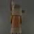 Hopi Pueblo. <em>Kachina Doll (Maalo)</em>, late 19th century. Wood, pigment, feathers, string, 9 × 4 5/16 × 3 9/16 in. (22.9 × 11 × 9 cm). Brooklyn Museum, Museum Expedition 1904, Museum Collection Fund, 04.297.5583. Creative Commons-BY (Photo: Brooklyn Museum, CUR.04.297.5583_back1.jpg)
