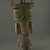 Hopi Pueblo. <em>Kachina Doll (Omau)</em>, late 19th century. Wood, pigment, fibers, cotton, string, 11 11/16 × 4 7/16 × 3 3/4 in. (29.7 × 11.3 × 9.5 cm). Brooklyn Museum, Museum Expedition 1904, Museum Collection Fund, 04.297.5589. Creative Commons-BY (Photo: Brooklyn Museum, CUR.04.297.5589_front.jpg)