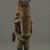 Hopi Pueblo. <em>Kachina Doll (Kwewuu [Wolf])</em>, late 19th century. Wood, pigment, cotton, feather, 9 3/8 × 3 1/4 × 4 3/8 in. (23.8 × 8.3 × 11.1 cm). Brooklyn Museum, Museum Expedition 1904, Museum Collection Fund, 04.297.5596. Creative Commons-BY (Photo: Brooklyn Museum, CUR.04.297.5596_back.jpg)