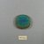  <em>Quadruple Eye Amulet</em>, 664–30 B.C.E. Faience, 1 5/16 x 1/4 x 1 7/16 in. (3.4 x 0.6 x 3.7 cm). Brooklyn Museum, Charles Edwin Wilbour Fund, 05.334. Creative Commons-BY (Photo: Brooklyn Museum, CUR.05.334_view1.jpg)