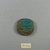  <em>Quadruple Eye Amulet</em>, 664–30 B.C.E. Faience, 1 5/16 x 1/4 x 1 7/16 in. (3.4 x 0.6 x 3.7 cm). Brooklyn Museum, Charles Edwin Wilbour Fund, 05.334. Creative Commons-BY (Photo: Brooklyn Museum, CUR.05.334_view2.jpg)