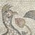 Roman. <em>Mosaic of a Bird in a Vine</em>, 6th century C.E. Stone and mortar, 1 3/4 x 21 5/8 x 28 1/16 in. (4.4 x 55 x 71.3 cm). Brooklyn Museum, Museum Collection Fund, 05.34. Creative Commons-BY (Photo: Brooklyn Museum (in collaboration with Index of Christian Art, Princeton University), CUR.05.34_detail07_ICA.jpg)