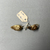 Greek. <em>Pair of Earrings</em>, 1st century B.C.E. Gold, 11/16 × 9/16 in. (1.7 × 1.4 cm). Brooklyn Museum, Ella C. Woodward Memorial Fund, 05.460.1-.2. Creative Commons-BY (Photo: Brooklyn Museum, CUR.05.460.1-.2_overall02.JPG)
