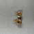Roman. <em>Pair of Earrings of Hook Type</em>, 1st-2nd century C.E. Gold, 05.461.1: 11/16 × Diam. 1 1/16 in. (1.8 × 2.7 cm). Brooklyn Museum, Ella C. Woodward Memorial Fund, 05.461.1-.2. Creative Commons-BY (Photo: Brooklyn Museum, CUR.05.461.1-.2_back.JPG)