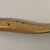 Chemainus, Coast Salish. <em>Basketry Awl or Bark Peeler</em>, late 19th century. Elk antler, 1 × 3/4 × 9 1/2 in. (2.5 × 1.9 × 24.1 cm). Brooklyn Museum, Museum Expedition 1905, Museum Collection Fund, 05.588.7391. Creative Commons-BY (Photo: Brooklyn Museum, CUR.05.588.7391_view02.jpg)