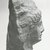  <em>Head of Cybele</em>. Terracotta, 3 15/16 × 2 1/4 × 1 7/8 in. (10 × 5.7 × 4.8 cm). Brooklyn Museum, 05.9. Creative Commons-BY (Photo: Brooklyn Museum, CUR.05.9_NegB_print_bw.jpg)