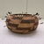 Pomo. <em>Coiled Ceremonial Basket Bowl</em>. Willow, sedge root, bulrush root, acorn woodpecker scalp, feathers, valley quail topknot feathers, clamshell beads, cotton string, 4 1/2 × 11 3/4 × 11 7/8 in. (11.4 × 29.8 × 30.2 cm). Brooklyn Museum, Museum Expedition 1906, Museum Collection Fund, 06.331.8134. Creative Commons-BY (Photo: Brooklyn Museum, CUR.06.331.8134-1.jpg)