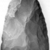  <em>Flat Plane of Stone</em>, ca. 4400-3100 B.C.E. Gray-brown chert, 2 5/16 x 5/8 x 3 1/16 in. (5.8 x 1.6 x 7.7 cm). Brooklyn Museum, Charles Edwin Wilbour Fund, 07.447.1006. Creative Commons-BY (Photo: , CUR.07.447.1006_NegID_07.447.989GRPA_cropped_print_bw.jpg)