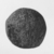  <em>Globular Pounding Stone</em>, ca. 4400-2170 B.C.E. Black chert, 2 5/16 x Length 2 1/2 in. (5.9 x 6.4 cm). Brooklyn Museum, Charles Edwin Wilbour Fund, 07.447.1025. Creative Commons-BY (Photo: , CUR.07.447.1025_NegID_07.447.965GRPA_print_cropped_bw.jpg)