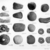  <em>Pounding Stone</em>, ca. 4400-2675 B.C.E. Gray poryphyry, Measurements: Greatest diameters: 6.4 cm, 6.6 cm., 6.8 cm., 5.8 cm., 6.4 cm., 6 cm. Brooklyn Museum, Charles Edwin Wilbour Fund, 07.447.960. Creative Commons-BY (Photo: , CUR.07.447.174_.783b_.783a_.876_.879_.882_.884_.926_.936_.959_.960_.962_.963_.964_.790a-i_09.889.296a_NegID_07.447.174GRPC_print_bw.jpg)