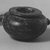  <em>Squat Globular Bowl</em>. Serpentine, 1 15/16 x Diam. 3 3/8 in. (5 x 8.5 cm). Brooklyn Museum, Charles Edwin Wilbour Fund, 07.447.190. Creative Commons-BY (Photo: Brooklyn Museum, CUR.07.447.190_NegID_07.447.190_GRPA_print_cropped_bw.jpg)