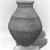  <em>Storage Jar</em>, ca. 1539-1493 B.C.E. Clay, pigment, 10 9/16 x Diam. 7 1/2 in. (26.8 x 19 cm). Brooklyn Museum, Charles Edwin Wilbour Fund, 07.447.449. Creative Commons-BY (Photo: Brooklyn Museum, CUR.07.447.449_Neg1010_3_print_bw.jpg)