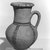  <em>Pitcher Imitating Cypriot and Western Asiatic Jug</em>, ca. 1470-1400 B.C.E. Clay, pigment, 7 1/16 x Diam. 4 15/16 in. (17.9 x 12.5 cm). Brooklyn Museum, Charles Edwin Wilbour Fund, 07.447.473. Creative Commons-BY (Photo: Brooklyn Museum, CUR.07.447.473_NegL1009_36_print_bw.jpg)
