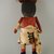 She-we-na (Zuni Pueblo). <em>Kachina Doll (Eka Ya Tosh Na-kwe)</em>, late 19th century. Wood, cloth, hide, feathers, string, pigment, wool, 14 3/8 x 5 7/8 x 3 7/8 in. (36.5 x 14.9 x 9.8 cm). Brooklyn Museum, Museum Expedition 1907, Museum Collection Fund, 07.467.8396. Creative Commons-BY (Photo: Brooklyn Museum, CUR.07.467.8396_back.jpg)