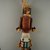 She-we-na (Zuni Pueblo). <em>Kachina Doll (Ona Apona)</em>, late 19th century. Wood, feather, fur, cotton, pigment, 12 5/8 x 4 x 3 11/16in. (32 x 10.2 x 9.4cm). Brooklyn Museum, Museum Expedition 1907, Museum Collection Fund, 07.467.8405. Creative Commons-BY (Photo: Brooklyn Museum, CUR.07.467.8405_front.jpg)