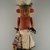 A:shiwi (Zuni Pueblo). <em>Kachina Doll (Ouah Thlama)</em>, late 19th century. Wood, feather, cotton, pigment, 13 x 3 7/8 x 4 7/16in. (33 x 9.8 x 11.2cm). Brooklyn Museum, Museum Expedition 1907, Museum Collection Fund, 07.467.8409. Creative Commons-BY (Photo: Brooklyn Museum, CUR.07.467.8409_front.jpg)