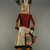 She-we-na (Zuni Pueblo). <em>Kachina Doll (Lakwana Ottoh)</em>, late 19th century. Wood, feathers, cotton, pigment, 15 3/8 x 4 15/16 x 4in. (39 x 12.5 x 10.2cm). Brooklyn Museum, Museum Expedition 1907, Museum Collection Fund, 07.467.8410. Creative Commons-BY (Photo: Brooklyn Museum, CUR.07.467.8410_back.jpg)
