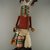 She-we-na (Zuni Pueblo). <em>Kachina Doll (Lakwana Ottoh)</em>, late 19th century. Wood, feathers, cotton, pigment, 15 3/8 x 4 15/16 x 4in. (39 x 12.5 x 10.2cm). Brooklyn Museum, Museum Expedition 1907, Museum Collection Fund, 07.467.8410. Creative Commons-BY (Photo: Brooklyn Museum, CUR.07.467.8410_front.jpg)