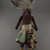 She-we-na (Zuni Pueblo). <em>Kachina Doll (Kjata Che)</em>, late 19th century. Wood, feather, cotton, 12 13/16 x 6 1/16 x 3 5/8in. (32.5 x 15.4 x 9.2cm). Brooklyn Museum, Museum Expedition 1907, Museum Collection Fund, 07.467.8411. Creative Commons-BY (Photo: Brooklyn Museum, CUR.07.467.8411_back.jpg)
