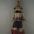 She-we-na (Zuni Pueblo). <em>Kachina Doll (Hetsululu)</em>, late 19th century. Wood, fabric, paint, yarn, cornhusk, paper, hide, shells, 17 1/2 x 3 3/4 in. (44.5 x 9.5 cm). Brooklyn Museum, Museum Expedition 1907, Museum Collection Fund, 07.467.8422. Creative Commons-BY (Photo: Brooklyn Museum, CUR.07.467.8422_front.jpg)
