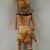 She-we-na (Zuni Pueblo). <em>Kachina Doll (Mokjachepa)</em>, late 19th century. Wood, hide, feather, cotton, pigment, fur, 13 3/8 x 2 15/16 x 4 13/16in. (34 x 7.5 x 12.2cm). Brooklyn Museum, Museum Expedition 1907, Museum Collection Fund, 07.467.8424. Creative Commons-BY (Photo: Brooklyn Museum, CUR.07.467.8424_back.jpg)