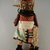 She-we-na (Zuni Pueblo). <em>Kachina Doll (Muluk Takja)</em>, late 19th century. Wood, feather, cotton, pigment, paper, wool yarn, 12 5/8 x 4 13/16 x 3 1/8in. (32 x 12.3 x 8cm). Brooklyn Museum, Museum Expedition 1907, Museum Collection Fund, 07.467.8435. Creative Commons-BY (Photo: Brooklyn Museum, CUR.07.467.8435_back.jpg)