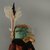 She-we-na (Zuni Pueblo). <em>Kachina Doll (Muluk Takja)</em>, late 19th century. Wood, feather, cotton, pigment, paper, wool yarn, 12 5/8 x 4 13/16 x 3 1/8in. (32 x 12.3 x 8cm). Brooklyn Museum, Museum Expedition 1907, Museum Collection Fund, 07.467.8435. Creative Commons-BY (Photo: Brooklyn Museum, CUR.07.467.8435_detail1.jpg)