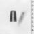  <em>Cylinder Seal</em>. Flint (probably), 1 1/16 x 11/16 in. (2.8 x 1.8 cm). Brooklyn Museum, Charles Edwin Wilbour Fund, 08.480.186. Creative Commons-BY (Photo: , CUR.08.480.186_NegA_print_bw.jpg)