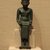  <em>Seated Statuette of Imhotep</em>, ca. 664-30 B.C.E. Bronze, gold, 5 3/16 x 1 9/16 in. (13.2 x 3.9 cm). Brooklyn Museum, Charles Edwin Wilbour Fund, 08.480.24. Creative Commons-BY (Photo: Brooklyn Museum, CUR.08.480.24_wwgA-2.jpg)