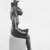  <em>Seated Statuette of Sakhmet</em>, ca. 664–332 B.C.E. Bronze, 7 1/8 x 1 7/8 x 3 3/16 in. (18.1 x 4.8 x 8.1 cm). Brooklyn Museum, Charles Edwin Wilbour Fund, 08.480.28. Creative Commons-BY (Photo: Brooklyn Museum, CUR.08.480.28_NegB_print_bw.jpg)