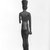  <em>Standing Statuette of Neith</em>, 664-332 B.C.E. Bronze, 6 3/8 x 13/16 x 1 13/16 in. (16.2 x 2.1 x 4.6 cm). Brooklyn Museum, Charles Edwin Wilbour Fund, 08.480.31. Creative Commons-BY (Photo: Brooklyn Museum, CUR.08.480.31_print_NegC_bw.jpg)