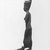  <em>Standing Statuette of Neith</em>, 664-332 B.C.E. Bronze, 6 3/8 x 13/16 x 1 13/16 in. (16.2 x 2.1 x 4.6 cm). Brooklyn Museum, Charles Edwin Wilbour Fund, 08.480.31. Creative Commons-BY (Photo: Brooklyn Museum, CUR.08.480.31_print_NegD_bw.jpg)