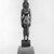  <em>Standing Statuette of Mut</em>, 664-332 B.C.E. Bronze, 7 5/16 x 1 1/2 x 1 7/16 in. (18.5 x 3.8 x 3.7 cm). Brooklyn Museum, Charles Edwin Wilbour Fund, 08.480.45. Creative Commons-BY (Photo: Brooklyn Museum, CUR.08.480.45_negA_bw.jpg)